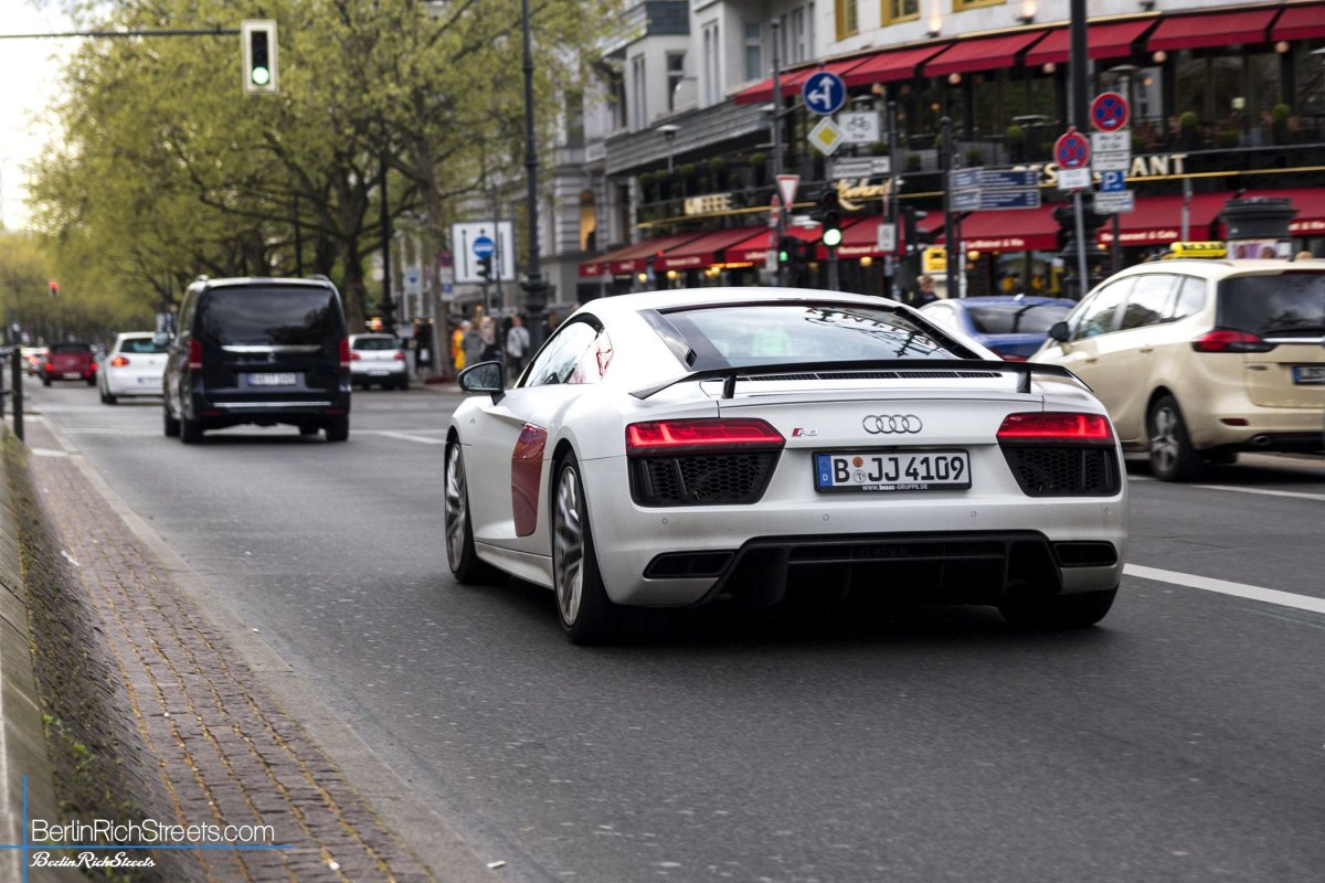 Audi R8 V10 Plus (2016) spotted in Berlin — BerlinRichStreets